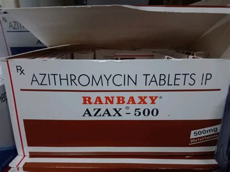 Azax Azithromycin 500 Mg Tablets At Best Price In Raigad ID 19875316162