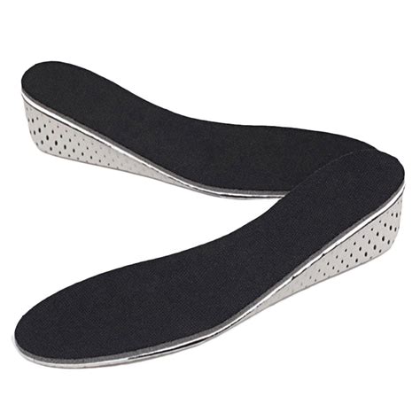 NUOLUX One Pair Of 4 3cm Height Increase Insole Heel Inserts Invisible