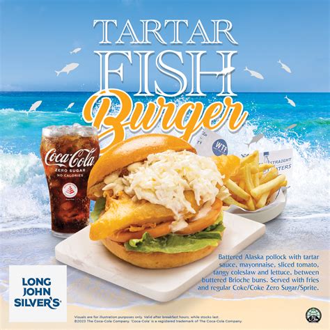 Long John Silver Tartar Fish Burger Is Back On The Menu For A Limited