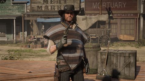 Arthur Morgan Poncho Outfit Rrdr2