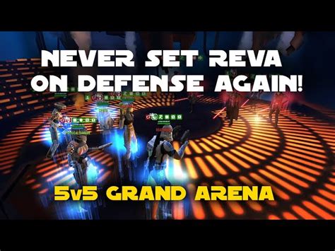 V Gac Jabba Reva And Malgus All Liability On Defense Swgoh Grand