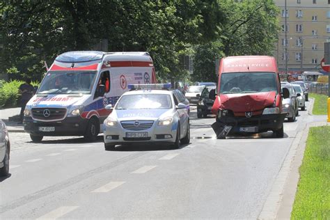 Wypadek na Piłsudskiego Ogromne korki w centrum Gazeta Wrocławska