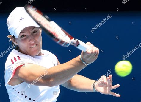 Justine Henin Belgium Returns Ball Olga Editorial Stock Photo Stock