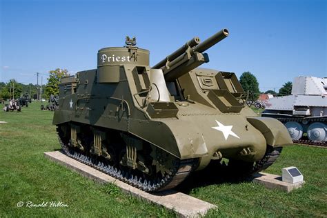 M7 Armored Artillery Priest The 105mm Howitzer Motor Car Flickr