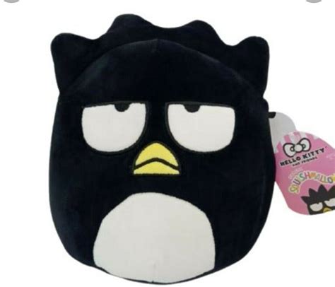 Squishmallow Badtz Maru Hello Kitty Sanrio 7 8 Black Penguin Kellytoy