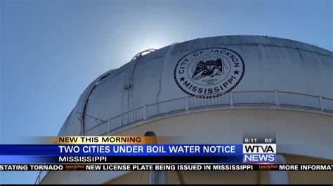 Boil Water Alerts Issued For Jackson Flowood After Samples Tested