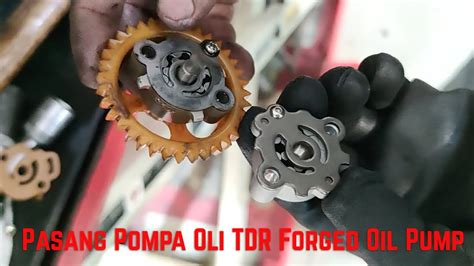 Pasang Pompa Oli TDR Forged Oil Pump Nmax Boreup Project YouTube