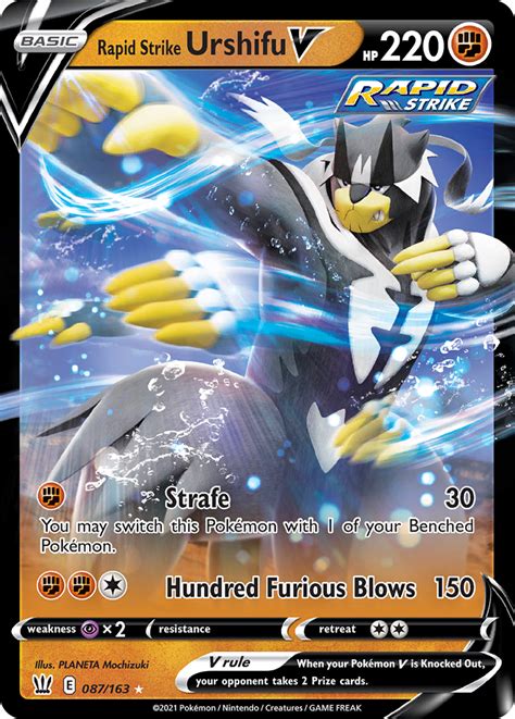 Rapid Strike Urshifu V Battle Styles Pokemon Card Pikawiz