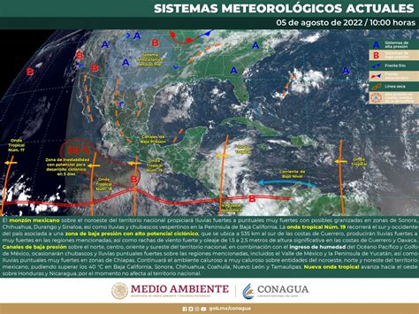 Se Prevén Lluvias Muy Fuertes Para El Estado