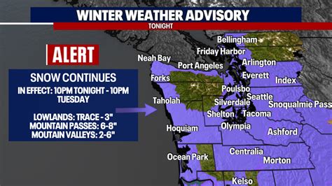 Light lowland snow falls in parts of Western Washington | FOX 13 Seattle