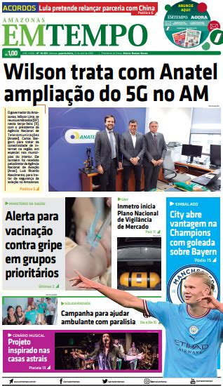 Jornal Em Tempo Quarta Feira 12 De Abril De 2023 Portal Em Tempo