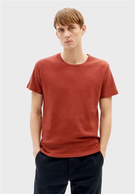 Thinking Mu T Shirt Basic Burgundy Bordeaux Zalando De