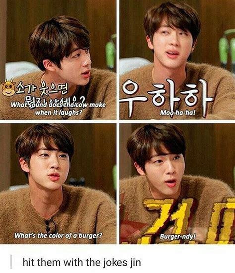 Jin And His Dad Jokes Are My Everything Jin Dad Jokes Dad Jokes Bts