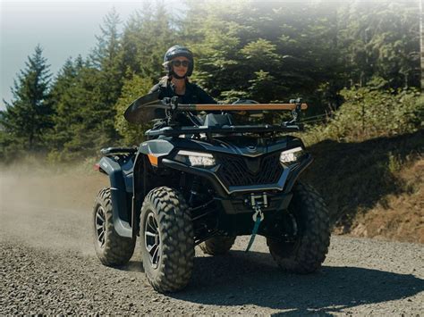 New 2024 CFMOTO CForce 600 Nebula Black ATVs For Sale In Foxboro