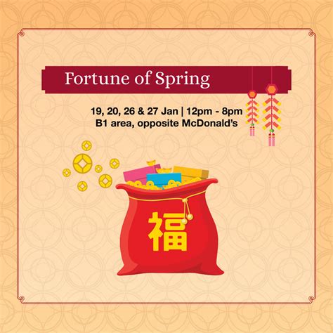 Fortune of Spring at Hillion Mall – Hillion Mall Singapore