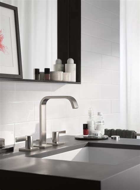 Imo Two Hole Basin Mixer With High Spout Without Pop Up Waste