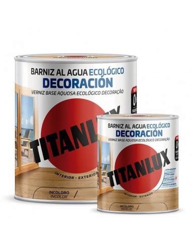 Barniz al Agua Ecológico Decoración Mate Titanlux