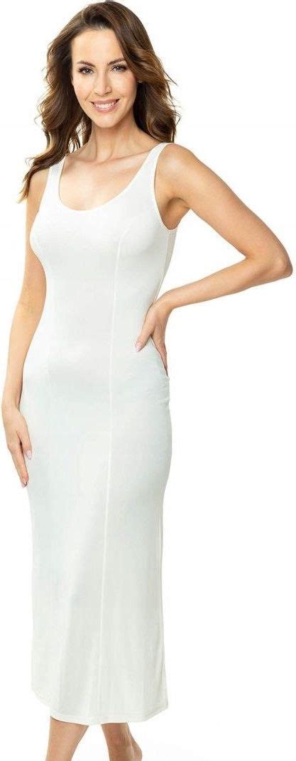 MEWA Lingerie Halka Damska Clarysa Kolor Ecru Rozmiar Ceny I Opinie Ceneo Pl