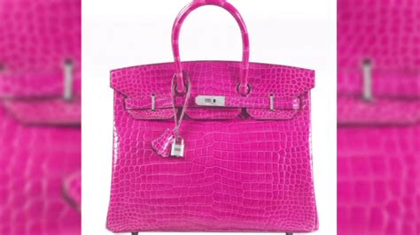 Hermes Birkin Bag sells for record $222,000 at Christie's auction house ...