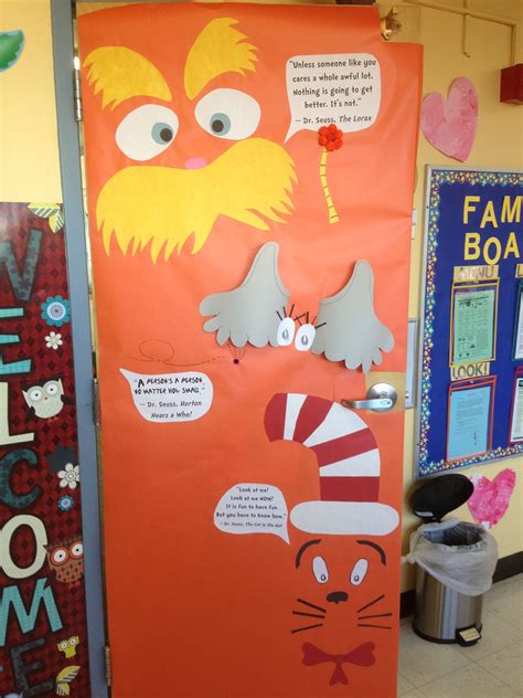 Dr Seuss Classroom Door Decorations