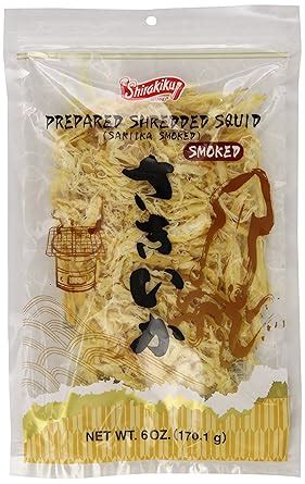 Amazon Shirakiku Dried Squid Sakiika Smoked 6 Ounce Grocery