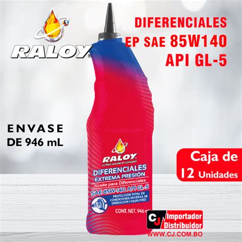 Raloy Diferenciales E P Sae W Api Gl Cj Importador Distribuidor