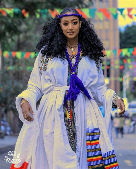 Amhara Traditional Clothing Ethiopian Traditional Dress Ethiopian Clothing Ethiopian Dress