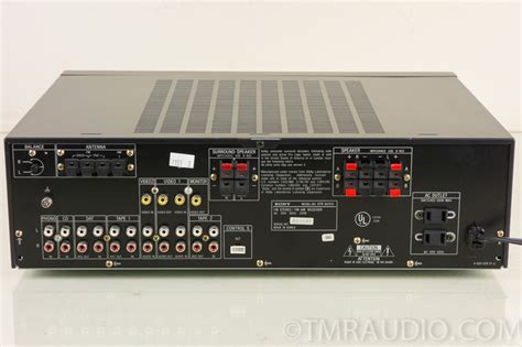 Sony STR-AV910 Stereo AM / FM Receiver w/ Graphic Equalizer, Remote - The Music Room