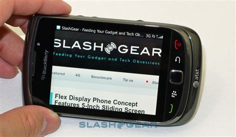 BlackBerry Torch 9800 Review - SlashGear