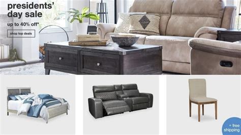 Ashley Furniture | 40% Off President's Day Sale :: Southern Savers