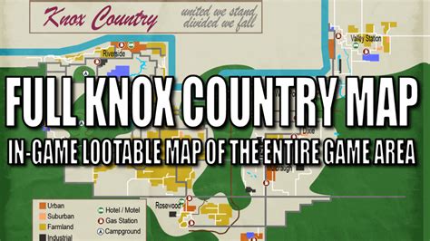 Project Zomboid Knox County Map