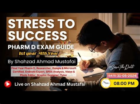 From Stress To Success Ultimate Guide To Crack Your Academic Pharm D