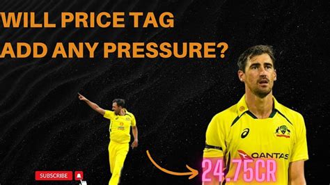 IPL24 Wil KKR S Mitchel Starck Feel Price Tag Pressure In Ipl24 YouTube