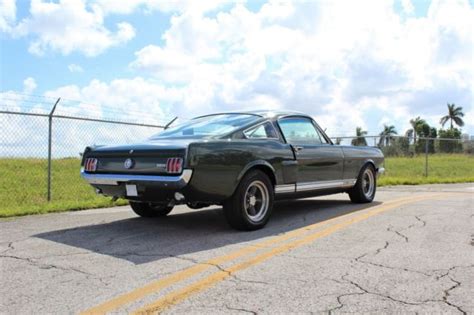 1966 Ford Shelby Gt350 Gt350 73822 Miles Ivy Green Fastback V8 289 K