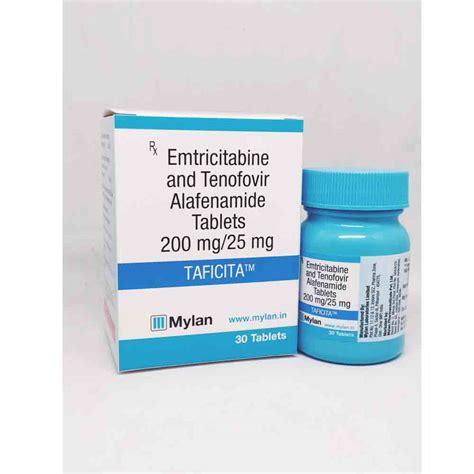 Taficita Mg Mg Tablet Emtricitabine Tenofovir Alafenamide Bulk