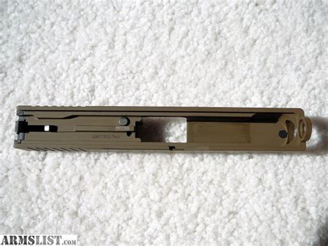 ARMSLIST - For Sale: Glock 19 Gen 3 Slide assembly- FDE, new