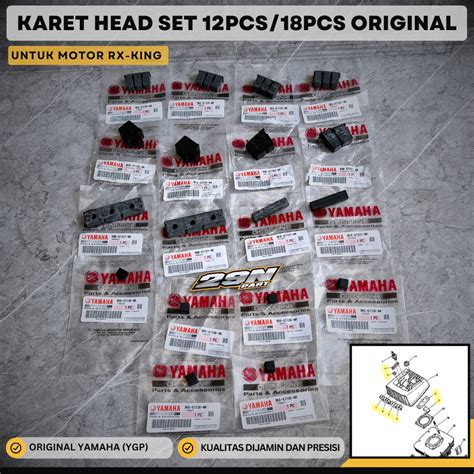 Jual Karet Cylinder Head Set Rx King Rx King Rxking Rxk Original Ygp