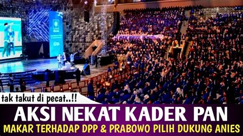 IKUT JEJAK GOLKAR AKSI NEKAT KADER PAN MAKAR TERHADAP DPP PRABOWO