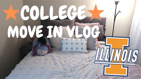 COLLEGE MOVE IN VLOG University Of Illinois YouTube