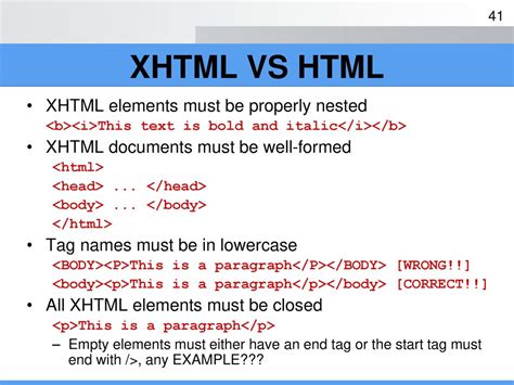 Chapter 3 Introduction To Html And Xhtml Ppt Download