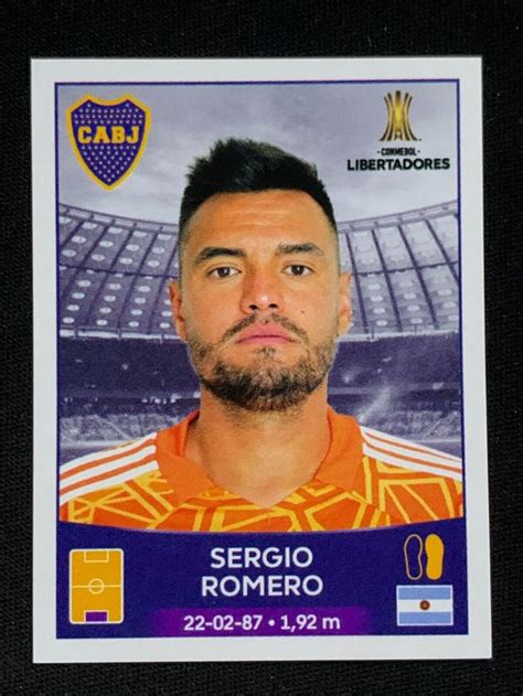 Panini Conmebol Copa Libertadores Sticker Sergio Romero