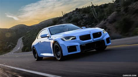 Bmw M2 2023my Color Zandvoort Blue Us Spec Front Three Quarter