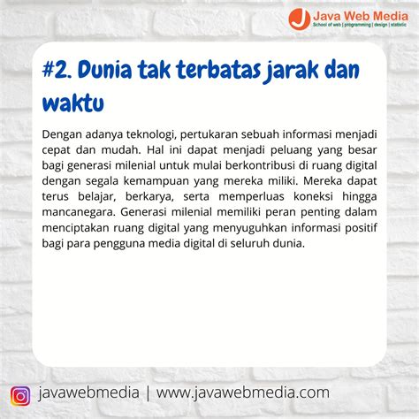 5 Alasan Mengapa Milenial Harus Go Digital