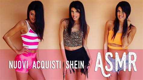 Asmr Ita I Miei Acquisti Shein Try On Summer Whispering Youtube