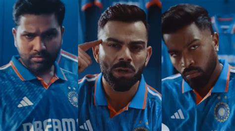 Cwc Lets Go India Fans Laud Indias World Cup Jersey By