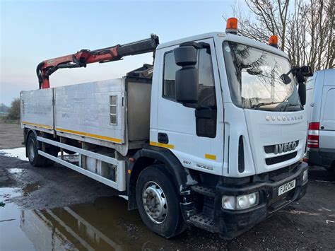 IVECO EUROCARGO 180E25 EEV PALFINGER PK 12001 EH GRAB TRUCK HIAB CRANE