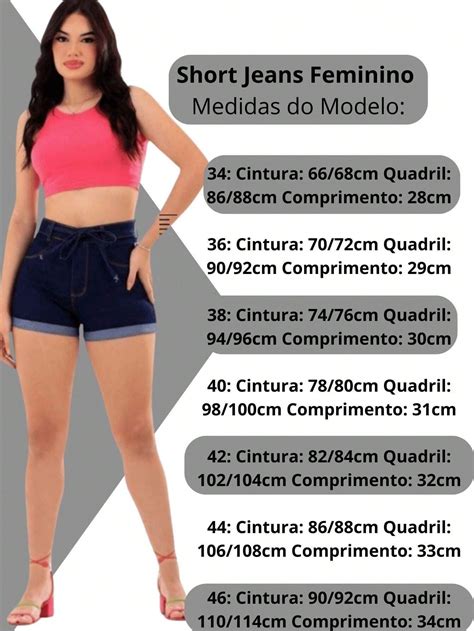 Girassol Moda Jeans Short Jeans Feminino Com Elastano Cintura Alta Moda