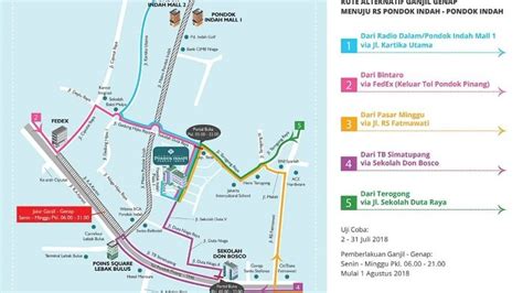 Jangan Bingung Yang Mau Ke Daerah Pondok Indah Ini Rute Alternatifnya