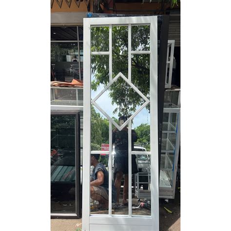 Jual Pintu Aluminum Kaca Cermin Shopee Indonesia