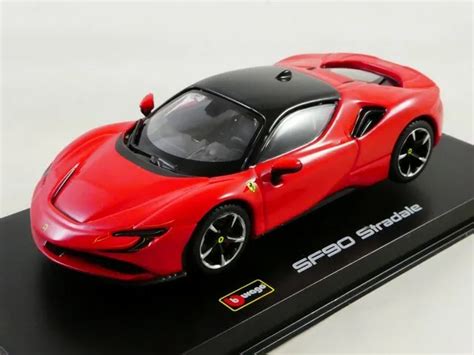 BBURAGO BURAGO FERRARI SF90 Hybrid Stradale Rossa Red 2019 1 43 36911